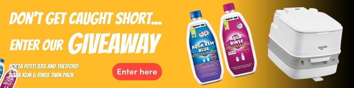 Camper Mart 2026 Giveaway banner