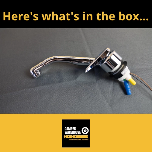 Reich Ceramic Samba Cold Water Tap for Campervan & Motorhome Sinks