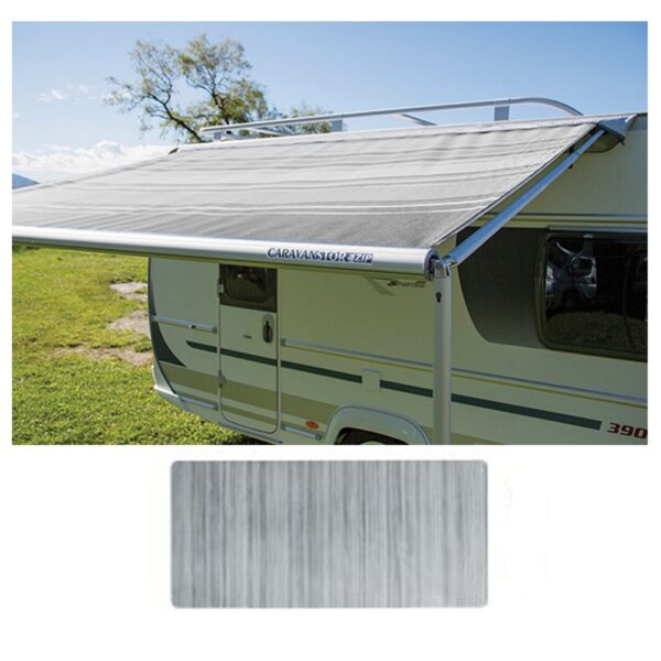 Fiamma Caravanstore Zip Top XL Awning 440 - Royal Grey Fabric