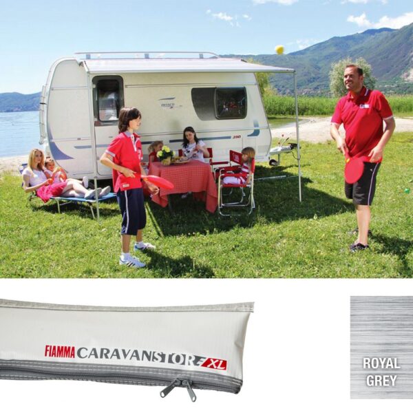 Fiamma Grey Caravanstore Caravan Awning 500 XL Royal Grey