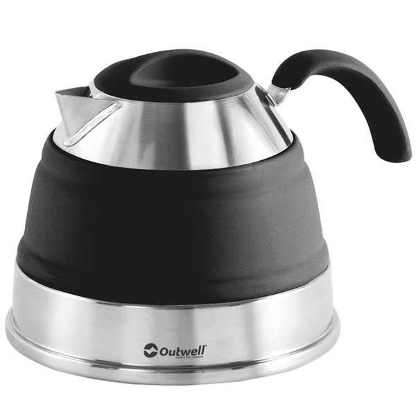 Collaps Kettle 2.5L Black Camper Warehouse