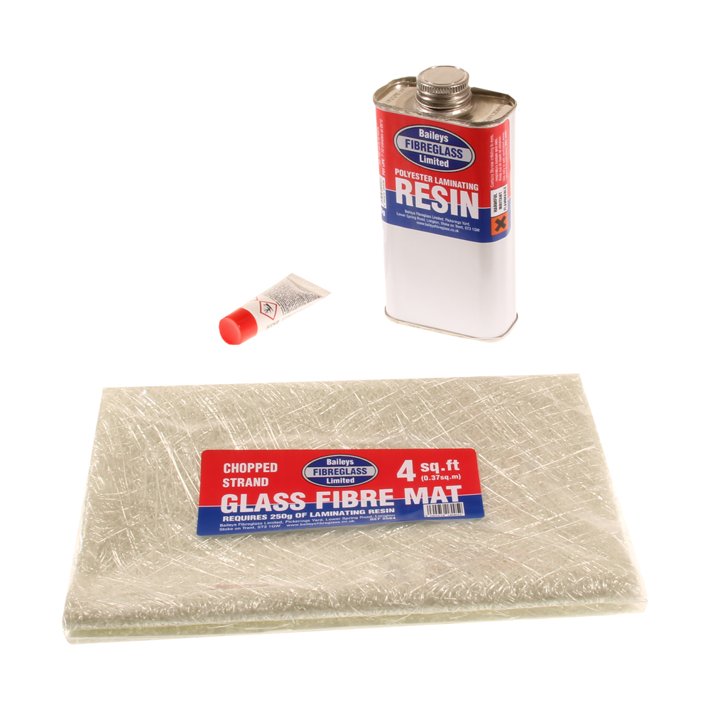 Baileys Fibreglass Repair Kit 4Sq ft Camper Warehouse