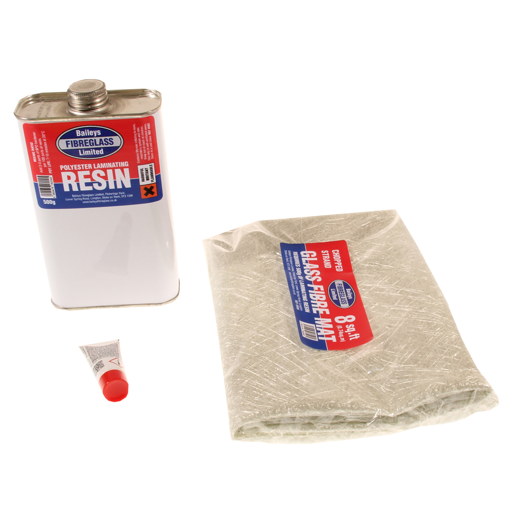 Baileys Fibreglass Repair Kit 8Sq ft Camper Warehouse