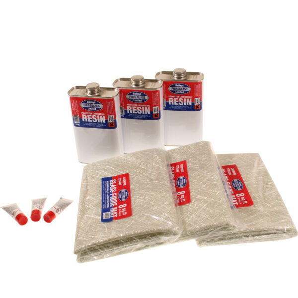 Baileys Fibreglass Repair Kit 24Sq ft Camper Warehouse