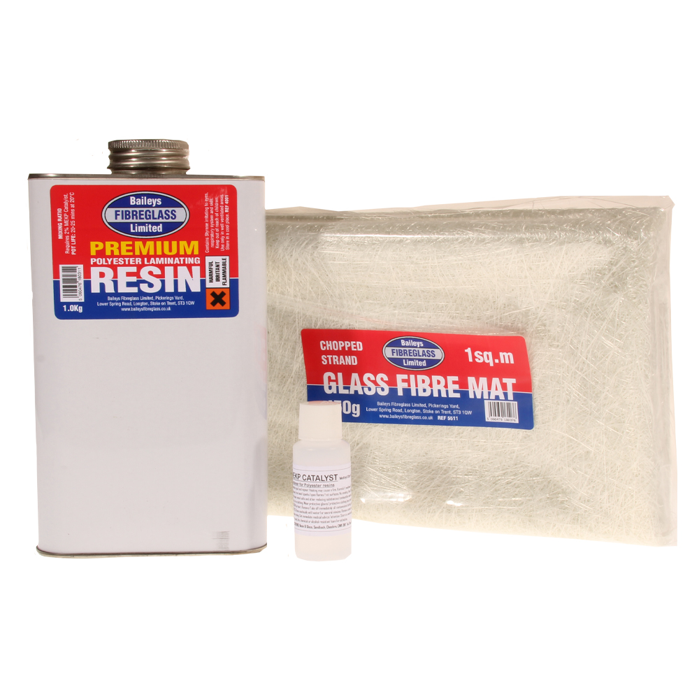 Baileys Fibreglass Premium Repair Kit 1Sq Metre Camper Warehouse
