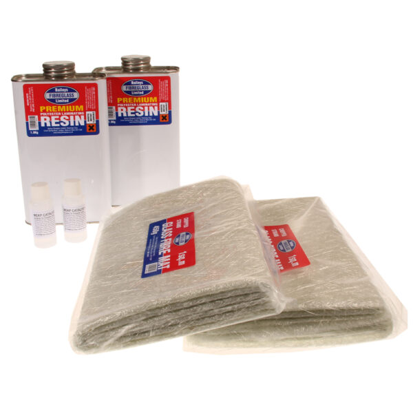 Baileys Fibreglass Premium Repair Kit 2Sq Metre Camper Warehouse