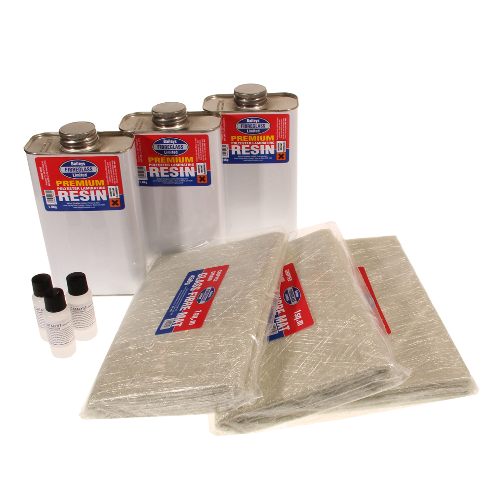 Baileys Fibreglass Premium Repair Kit 3Sq Metre Camper Warehouse