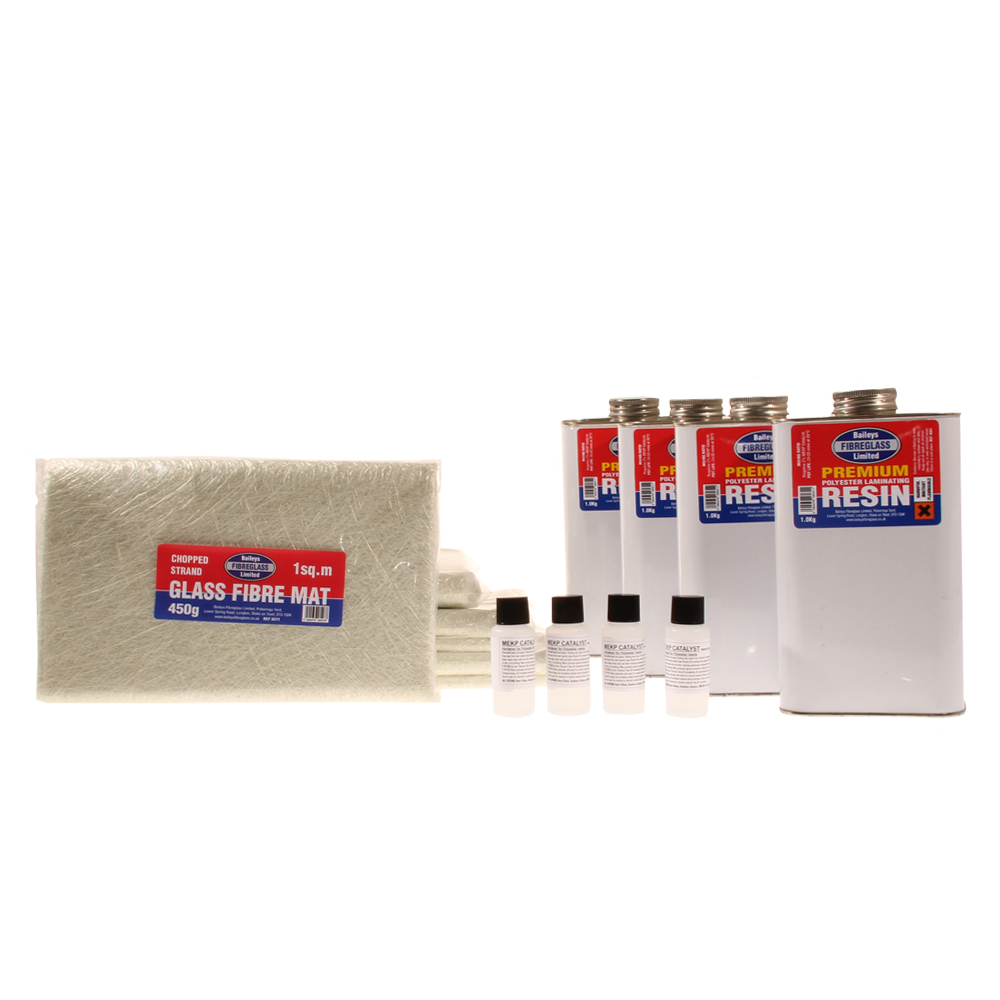 Baileys Fibreglass Premium Repair Kit 4Sq Metre Camper Warehouse