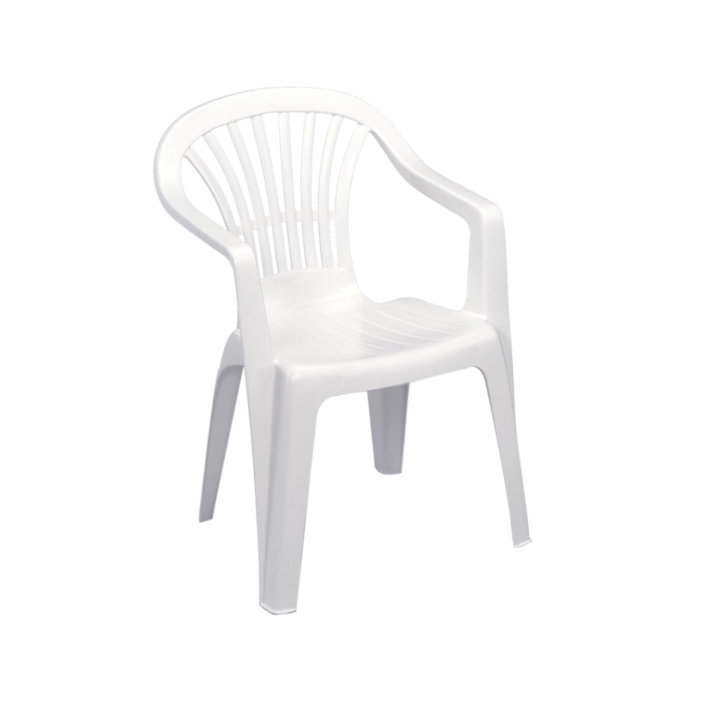 Altea White Plastic Outdoor Chair Camper Warehouse