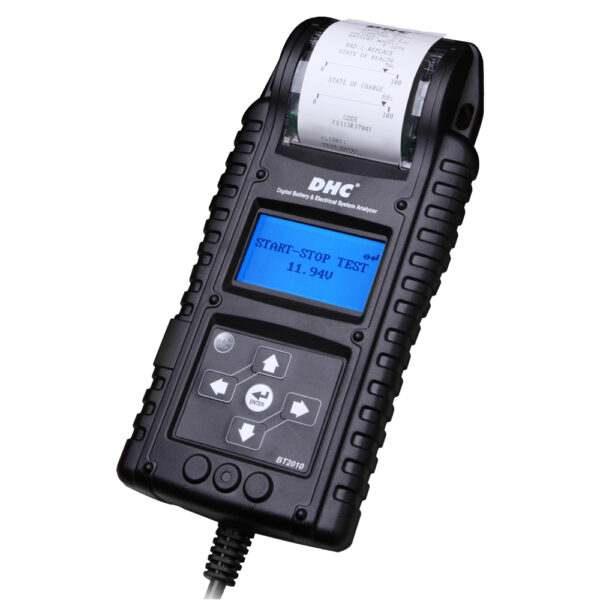 DHC 6V/12V Battery Tester 12V/24V Built In Printer Camper Warehouse