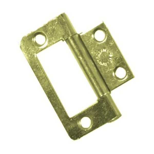 AG Flush Hinge 2" Brass Camper Warehouse
