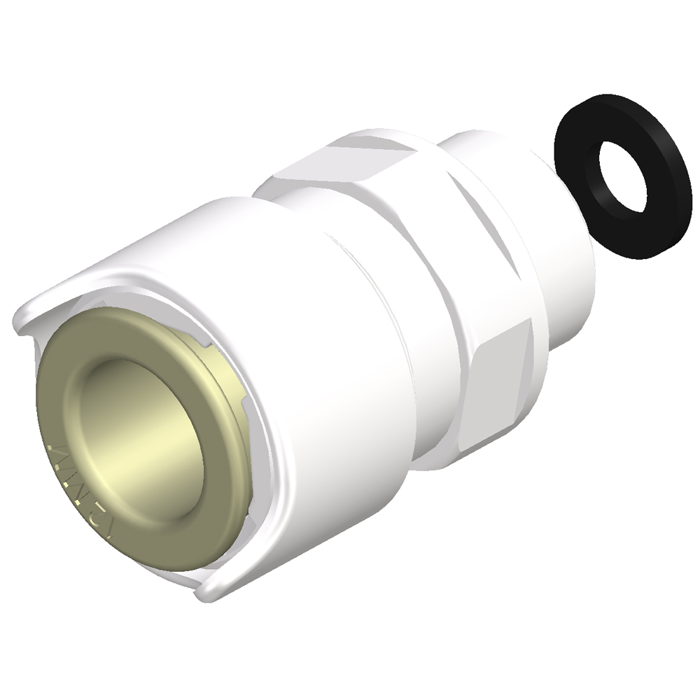 Whale Tap Tail Assembly 3/8" BSP Male 12mm Camper Warehouse