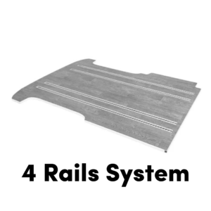 4 Rails Mobiframe Floor System