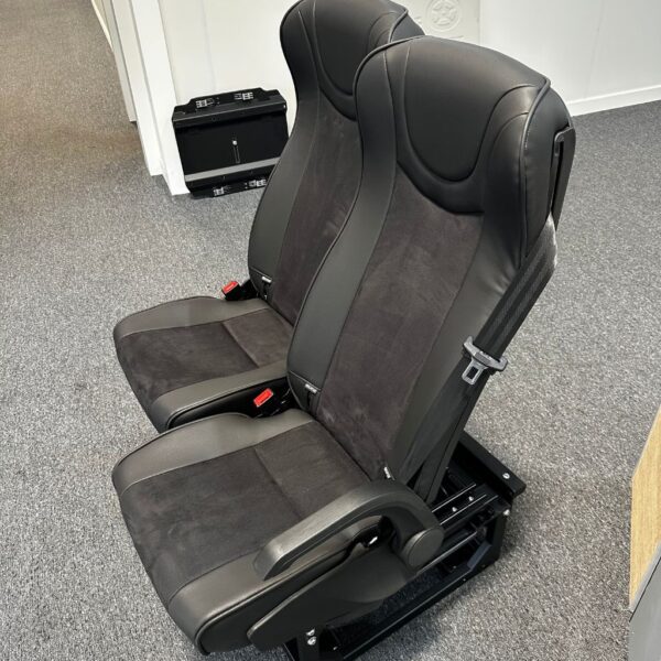 Mobiframe Fixed Double Campervan Seat  ISOFIX, Sliding System - Image 4