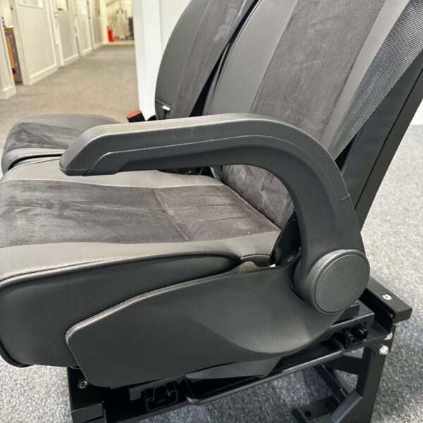Mobiframe Fixed Double Campervan Seat  ISOFIX, Sliding System - Image 2