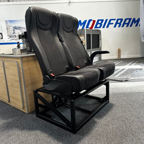 Mobiframe Fixed Double Campervan Seat  ISOFIX, Sliding System - Image 3